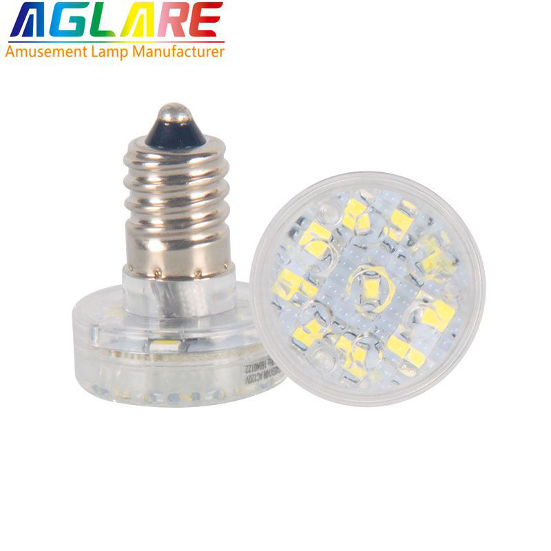  E14 LED光源灯胆单色14灯 Ac60v游乐设备LED灯胆照明